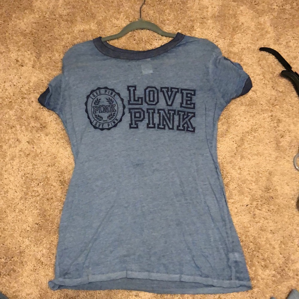 Victoria’s Secret pink shirt